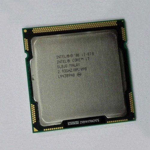 Core 870 quad - core, i7-870