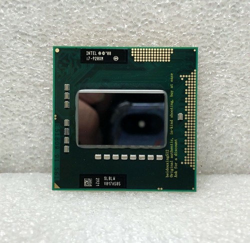 Intel core 920xm - core, i7-920xm